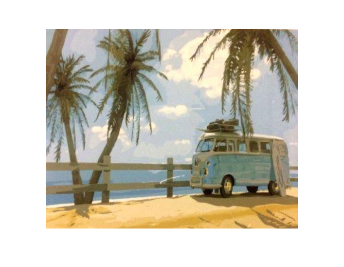 Картина по номерам Brushme Маями (GX21683)