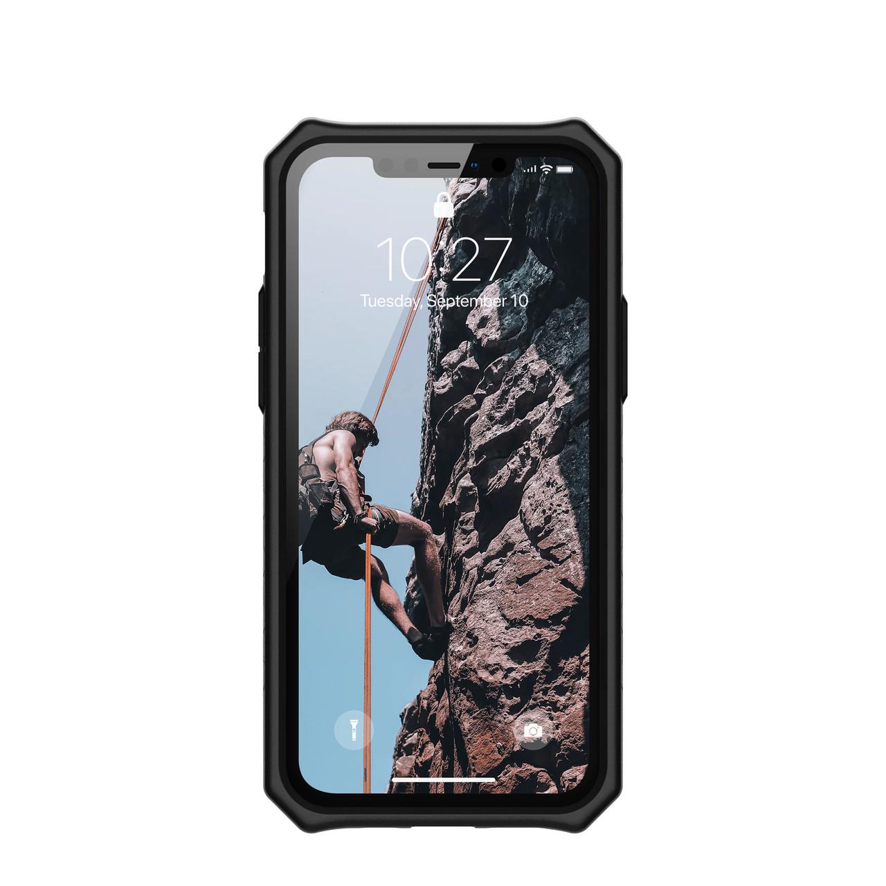 Протиударний чохол-накладка UAG Monarch Case for iPhone 12/12 Pro, Black - фото 5