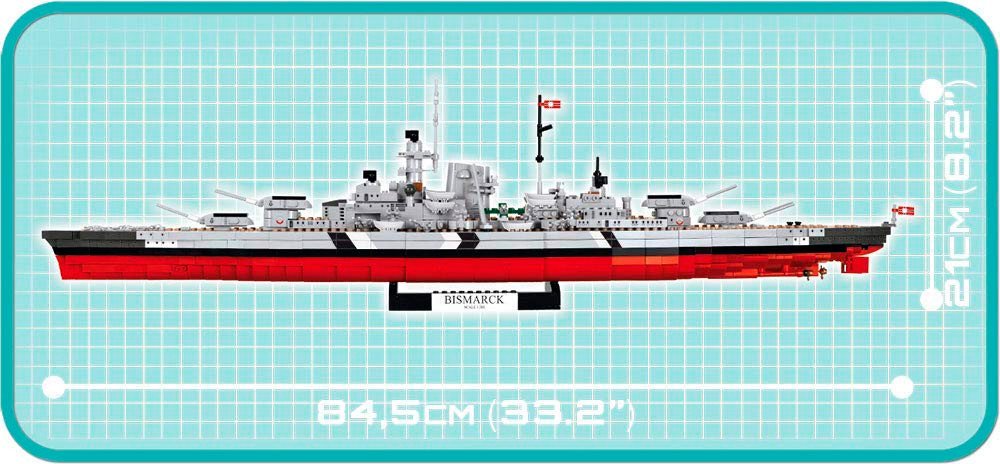 Конструктор Cobi Линкор Бисмарк (COBI-4810)