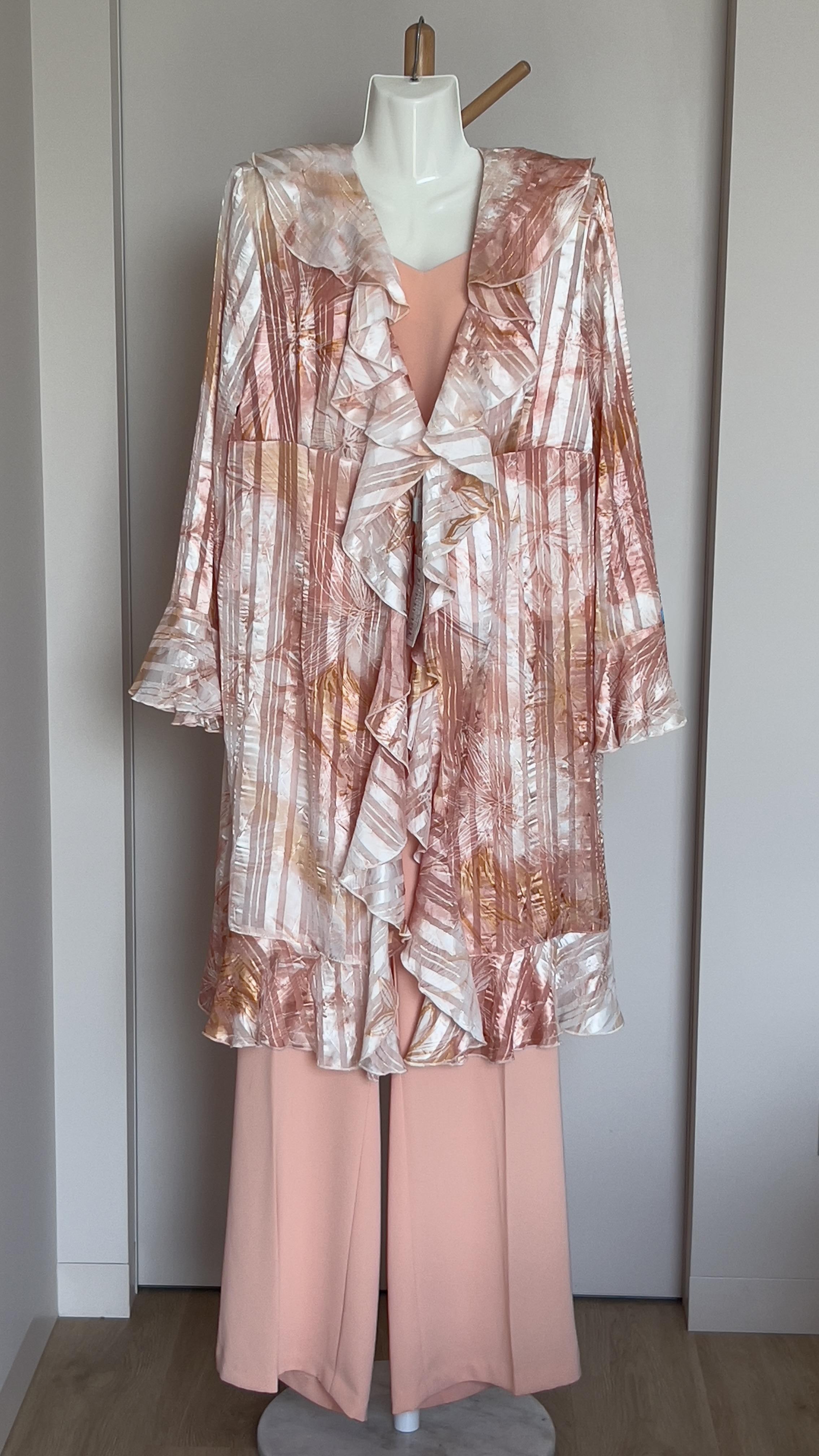 Костюм трійка West Diamant L Персиковий