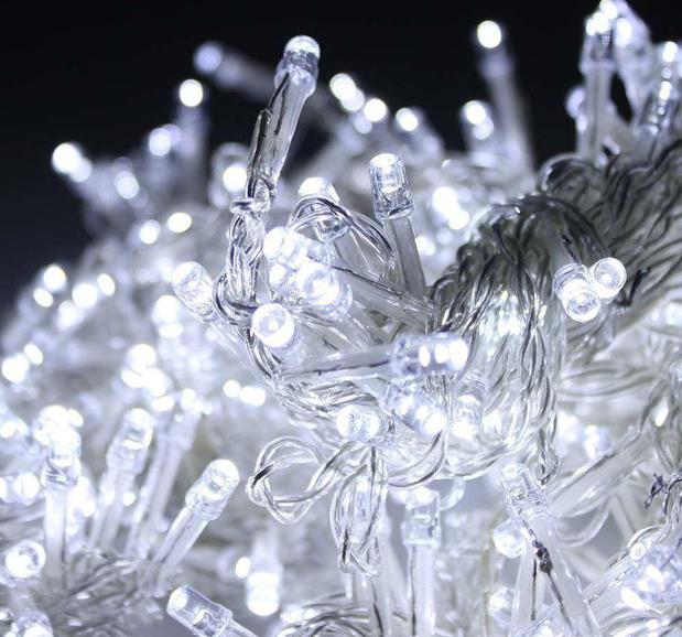 Гирлянда светодиодная 100LED 5 м Белый (10300138)