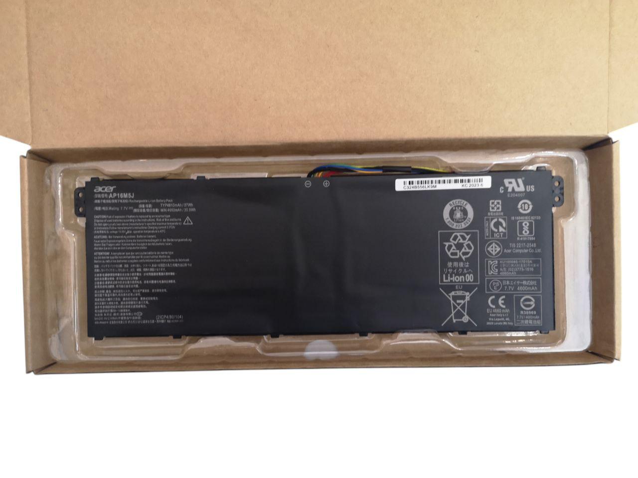 Акумулятор для Acer Aspire 3 A314-31/A315-21/A315-51/5 A515-51/AP16M5J 4810 mAh 377Wh (000012048)