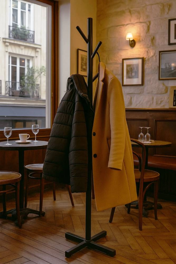 Вішалка для підлоги АКЛАС Магнол VKY-6023b Чорний - фото 3