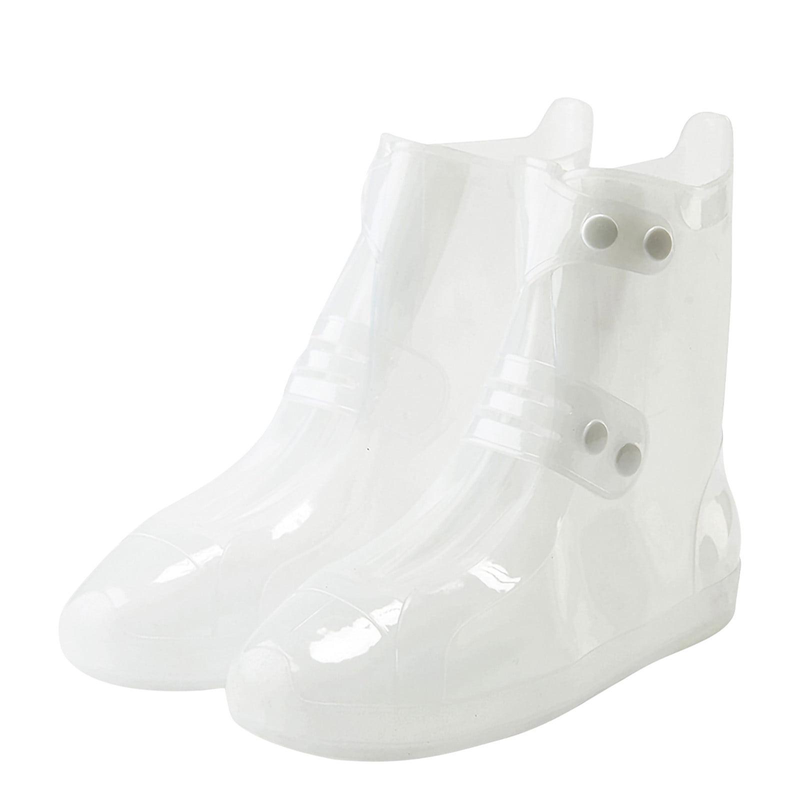 Бахилы силиконовые Stenson R95120 для обуви многоразовые р. 44-45 XXL Белый (26712378)