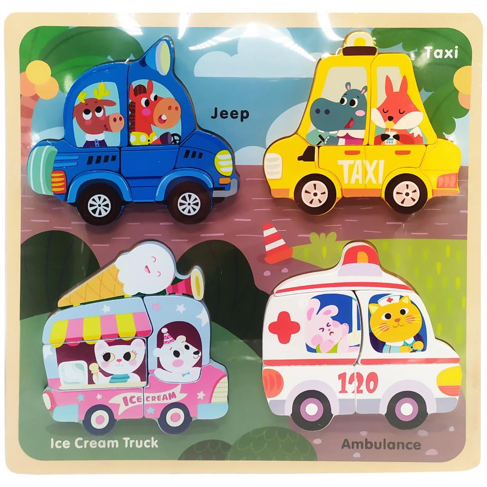 Пазли-вкладиші дерев'яні 58570 Джип (RLT34238s45398) Пазли-вкладиші дерев'яні 58570 Джип (RLT34238s45398)