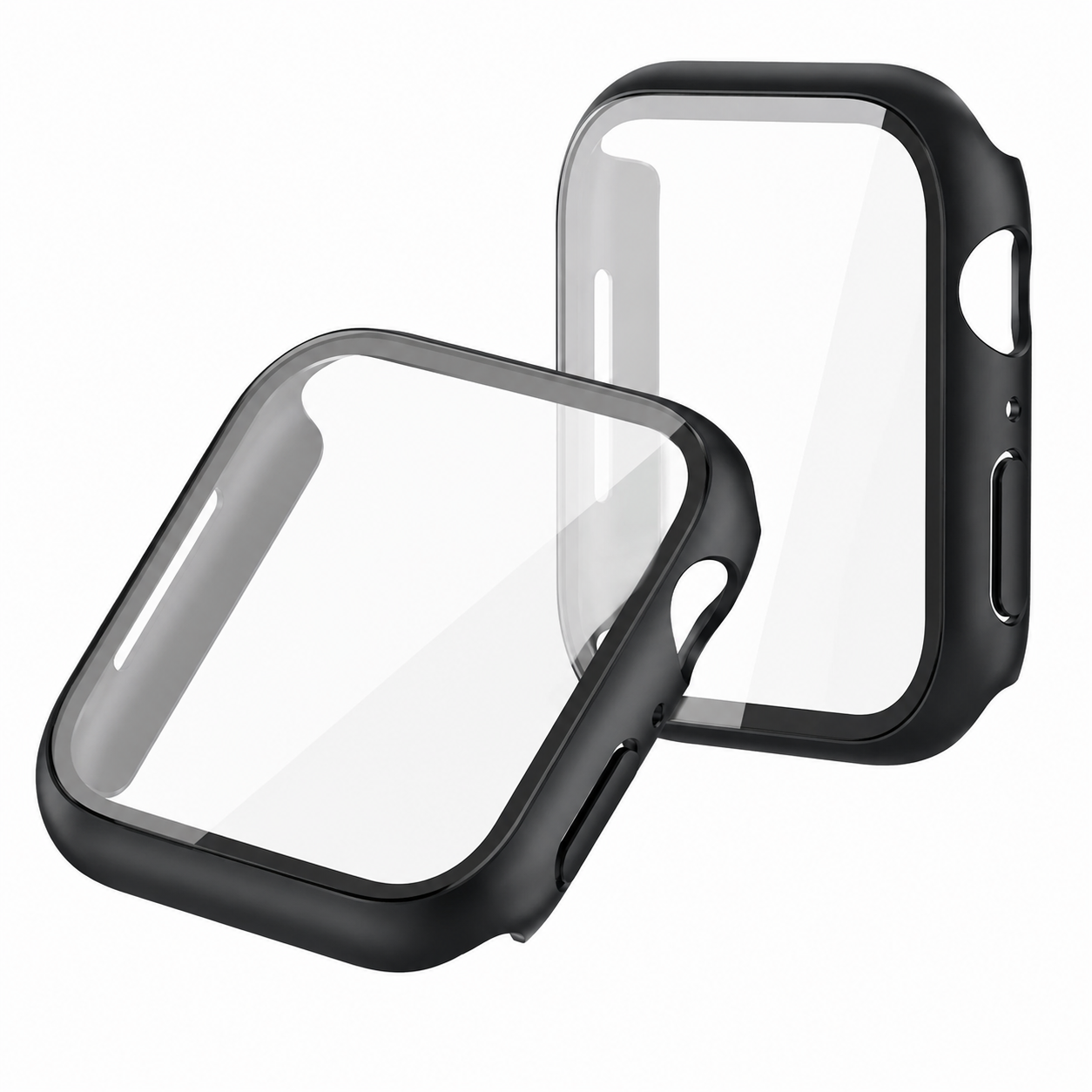 Чехол бампер защитный Utection для Apple Watch Series 7 45 мм 2 шт. Черный (SKU-067) Чехол бампер защитный Utection для Apple Watch Series 7 45 мм 2 шт. Черный (SKU-067)