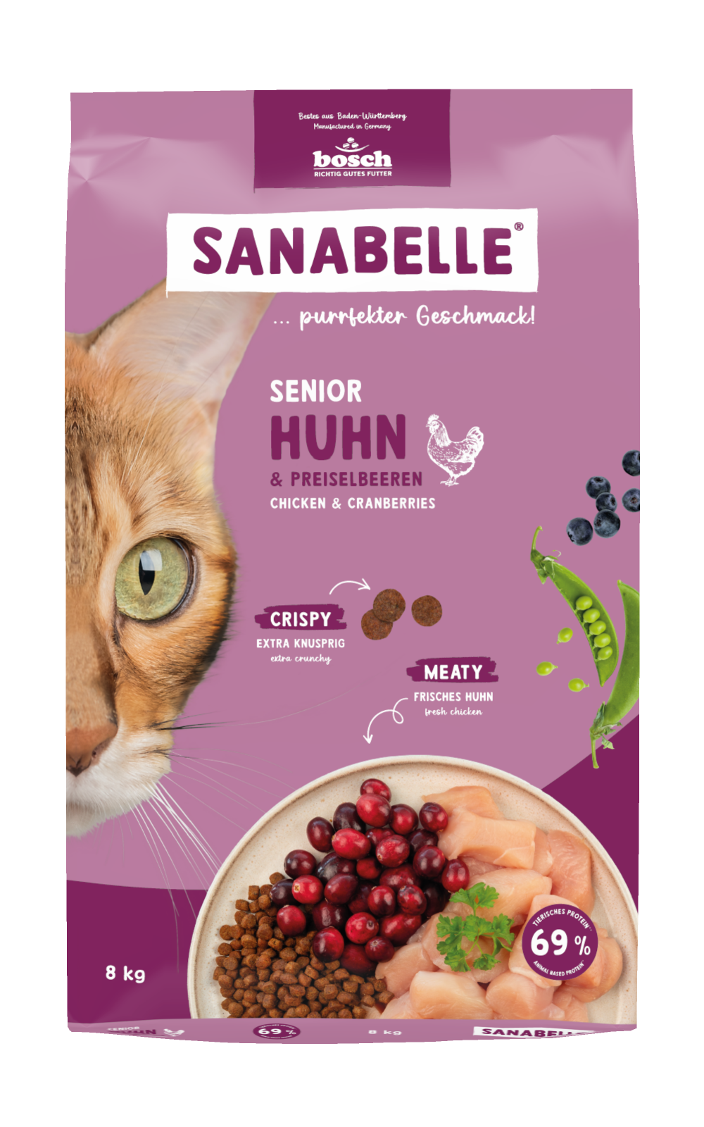 Сухой корм для котов Bosch Sanabelle Senior 8 кг