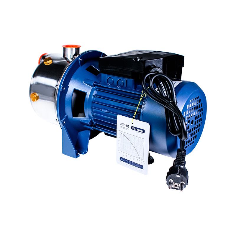 Насос поверхневий Farmer Jet 100 S 1,1 кВт H 54 м Q 55 л/хв - фото 3 Насос поверхневий Farmer Jet 100 S 1,1 кВт H 54 м Q 55 л/хв - фото 3