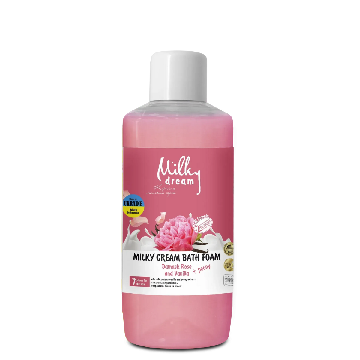Піна для ванни Milky Dream Дамаська троянда і ваніль 1000 мл (13355867)