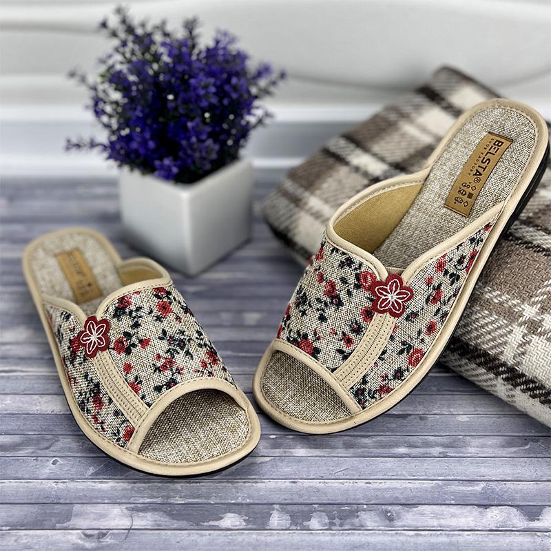 Домашні тапочки жіночі БЕЛСТА Е-00166 25,5-26 см p. 40 Коричневий (28635714)