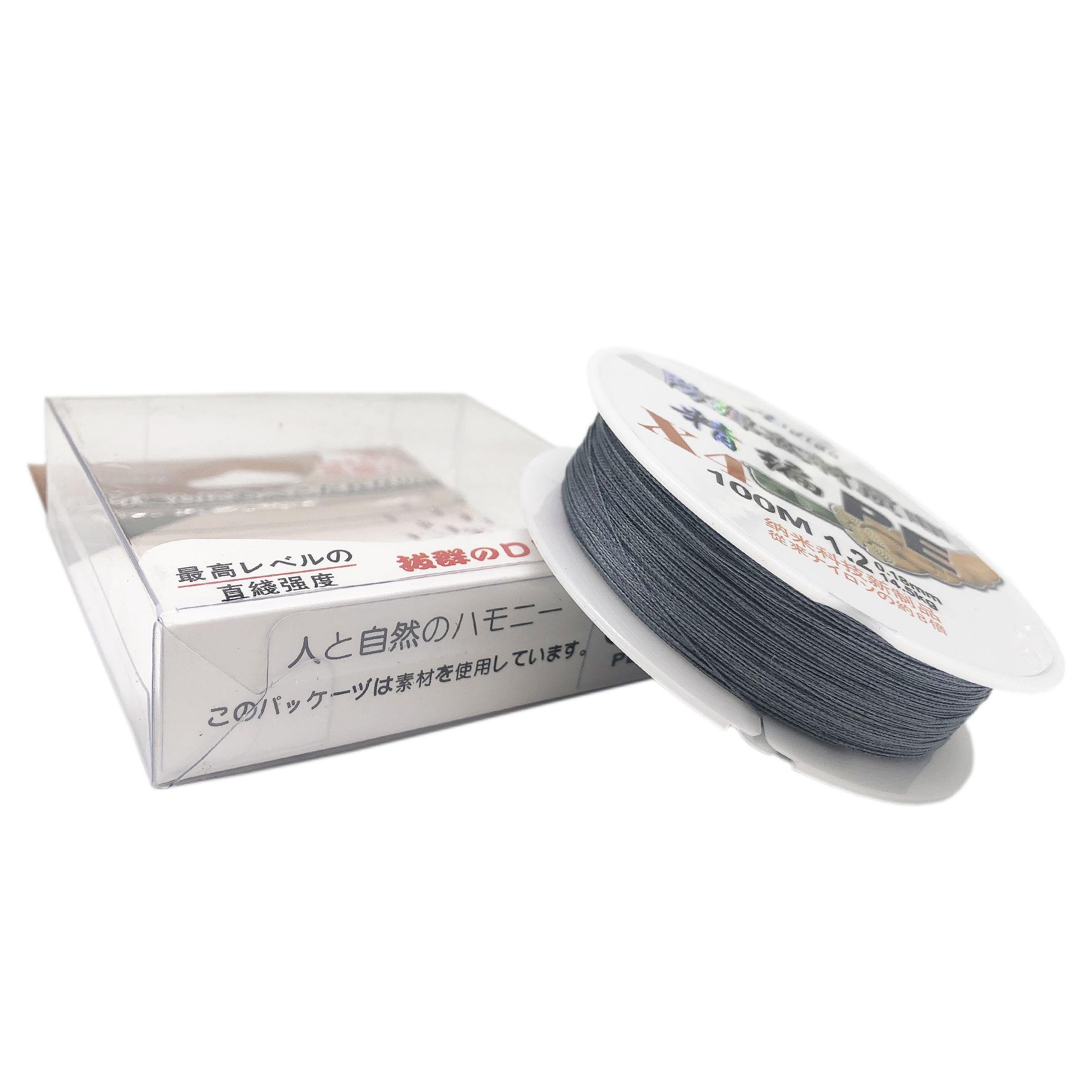 Шнур Aidiao PEx4 1.2 100 м 0,18 мм 14,5 кг Сірий (7873) - фото 2 Шнур Aidiao PEx4 1.2 100 м 0,18 мм 14,5 кг Сірий (7873) - фото 2