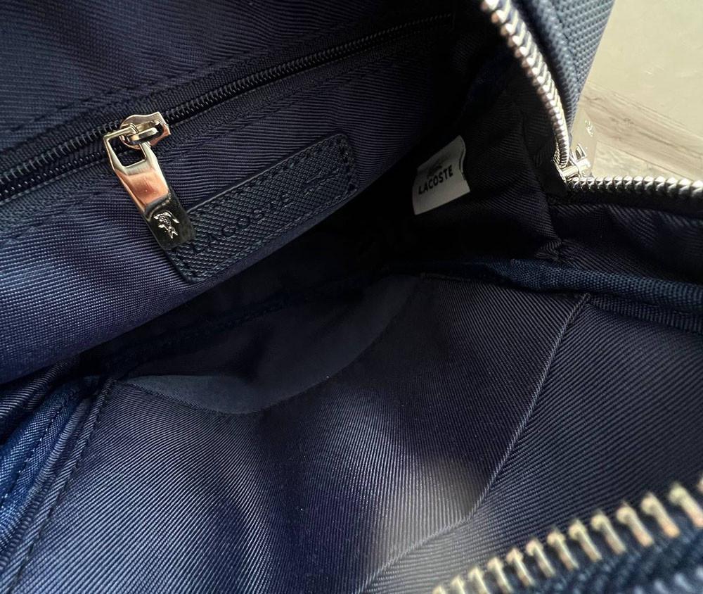 Сумка мужская брендовая через плечо Lacoste Синий (2026 PTR) - фото 9 Сумка мужская брендовая через плечо Lacoste Синий (2026 PTR) - фото 9