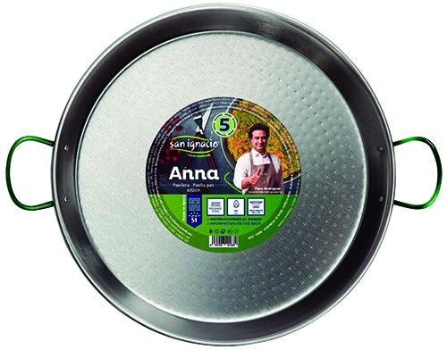 Сковорода для паельї Bergner Anna Ø 32 см з нержавіючої сталі (BGEU-2205)