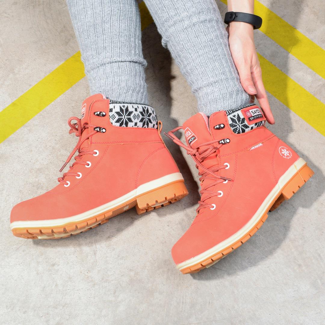 Хайкери жіночі Fashion 326301 з зимовим орнаментом р. 36 23 см - фото 2 Хайкери жіночі Fashion 326301 з зимовим орнаментом р. 36 23 см - фото 2