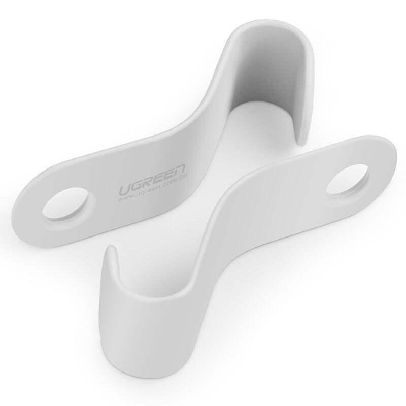 Крючки-держатели Ugreen LP104 на подголовник 2шт. Белый