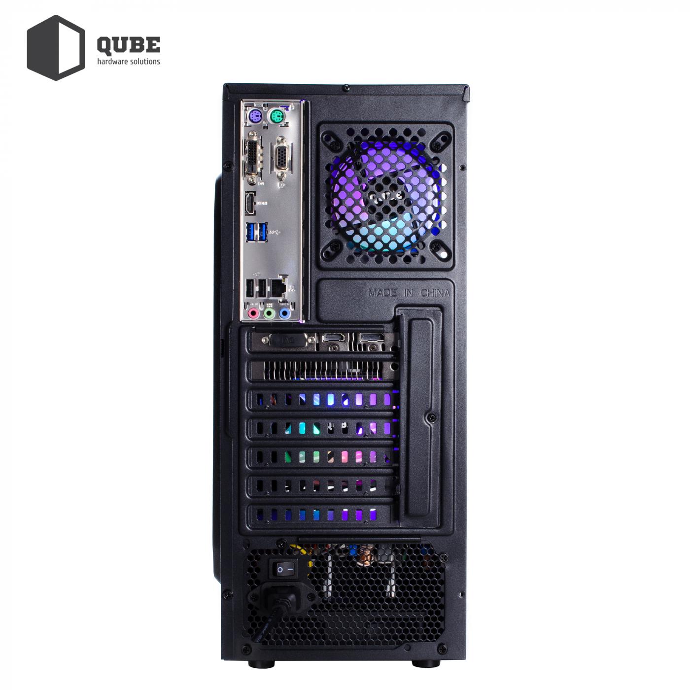 Системный блок QUBE Игровой QB i7 11700F GT 1030 2GB 821 - фото 11