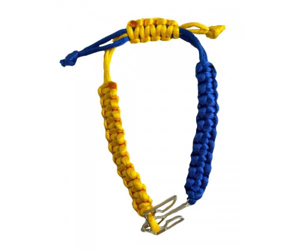 Браслет с гербом плетеный