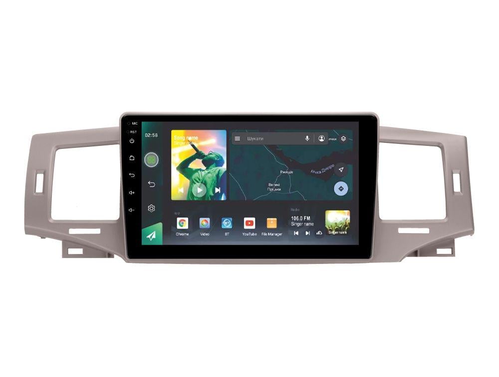 Автомагнитола штатная Sigma X9464 4/64 GB для Toyota Corolla 9 E120 2004-2006 9" (AR-72088)