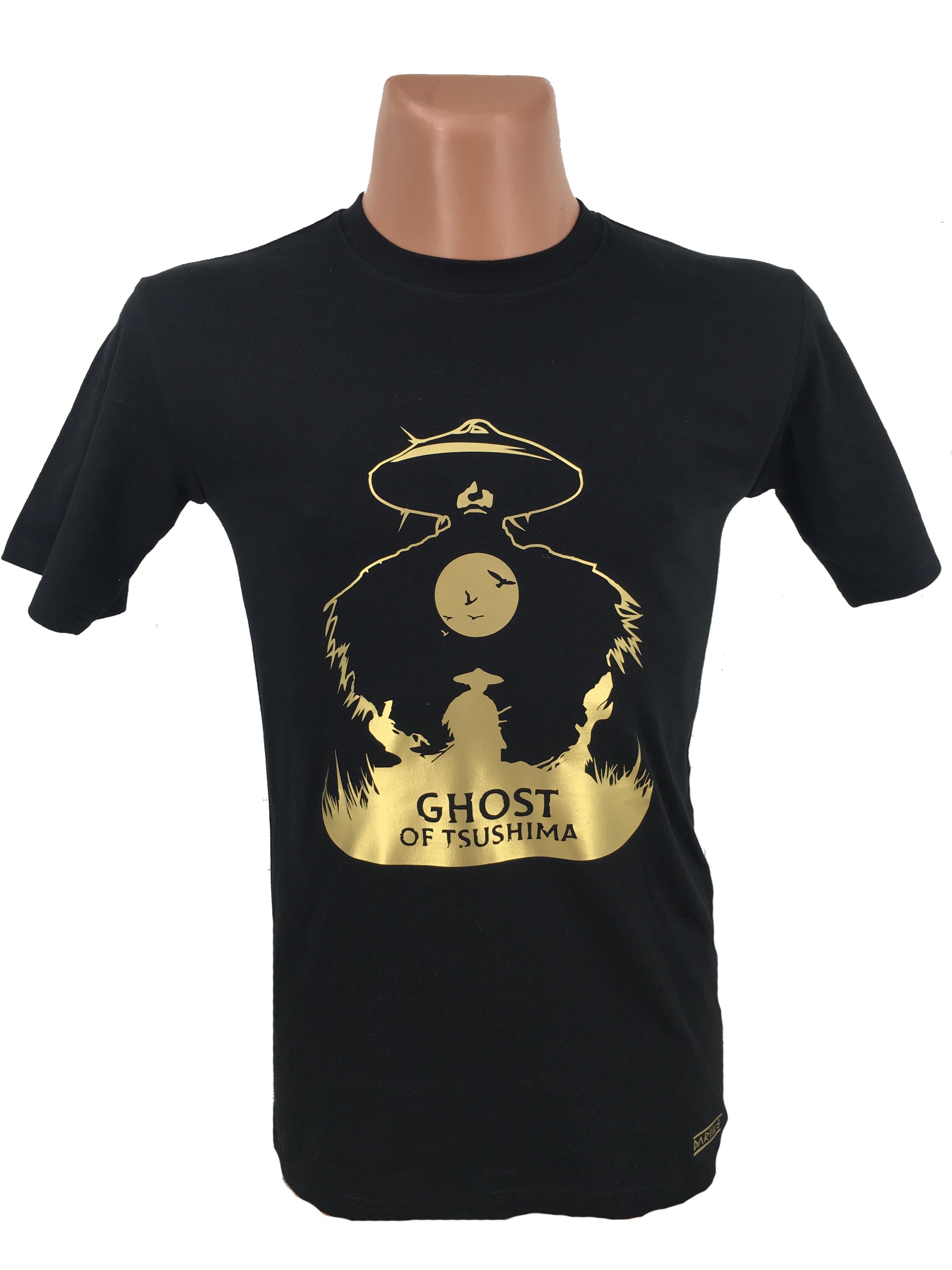Футболка Darius Ghost of Tsushima XL Черный/Золотой (7011347XL) Футболка Darius Ghost of Tsushima XL Черный/Золотой (7011347XL)