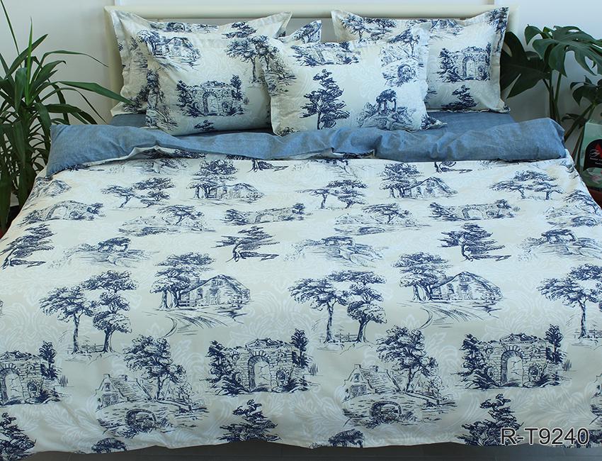 Комплект постельного белья TAGtekstil евро наволочки 50x70 см (R-T9240)