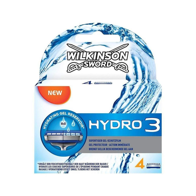 Касети змінні для гоління Wilkinson Hydro 4 шт. (26729095) - фото 1 Касети змінні для гоління Wilkinson Hydro 4 шт. (26729095) - фото 1