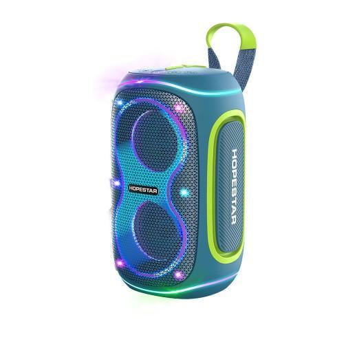 Портативна колонка HOPESTAR PARTY 210 MINI з підсвіткою 30W Синій (2968816671)