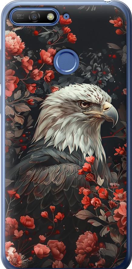 Чехол на Huawei Honor 7C Цветочный страж (6102u-1411-42517)