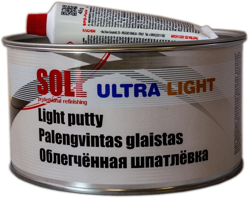 Шпаклевка универсальная SOLL Ultra Light мягкая 1,0 л Белый (000033224)
