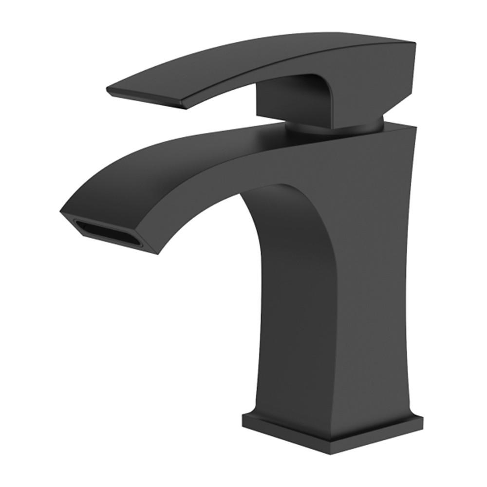 Смеситель для раковины Lamber 14017В Черный матовый (14017В)