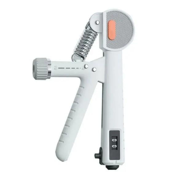 Эспандер кистевой со счетчиком PowerPlay PP-4401 с регулируемой нагрузкой 10-60 кг Белый (PP_4401_White)