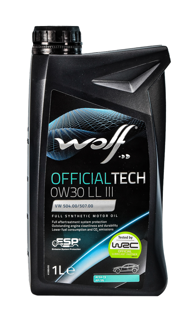 Моторное масло Wolf Officialtech LL III FE 0W-30 1 л