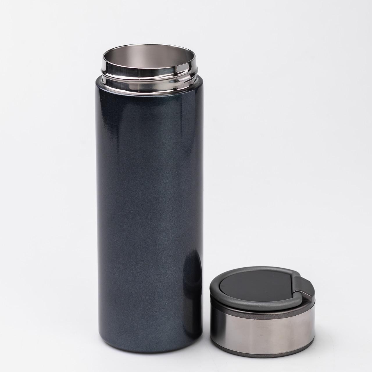 Термос із датчиком температури 530 мл Синій (2431236504) - фото 3 Термос із датчиком температури 530 мл Синій (2431236504) - фото 3