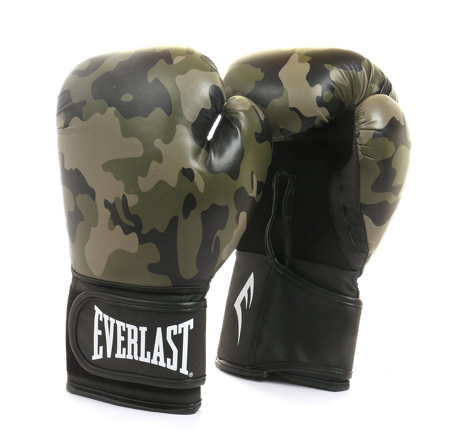 Боксерские перчатки Everlast SPARK TRAINING GLOVE Уни 16 унций Черный/Коричневый
