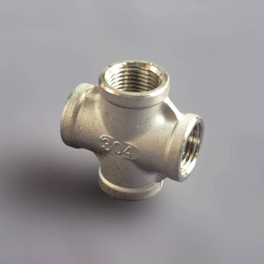 Крестовина DN15 ВР BSPP равнопроходная н/ж сталь AISI304 Class 150 1/2" (29203281) - фото 10 Крестовина DN15 ВР BSPP равнопроходная н/ж сталь AISI304 Class 150 1/2" (29203281) - фото 10