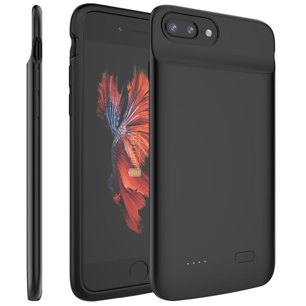 Чохол акумулятор для iPhone 6+/6s+/7+/8+ 5000 mAh Black - фото 2