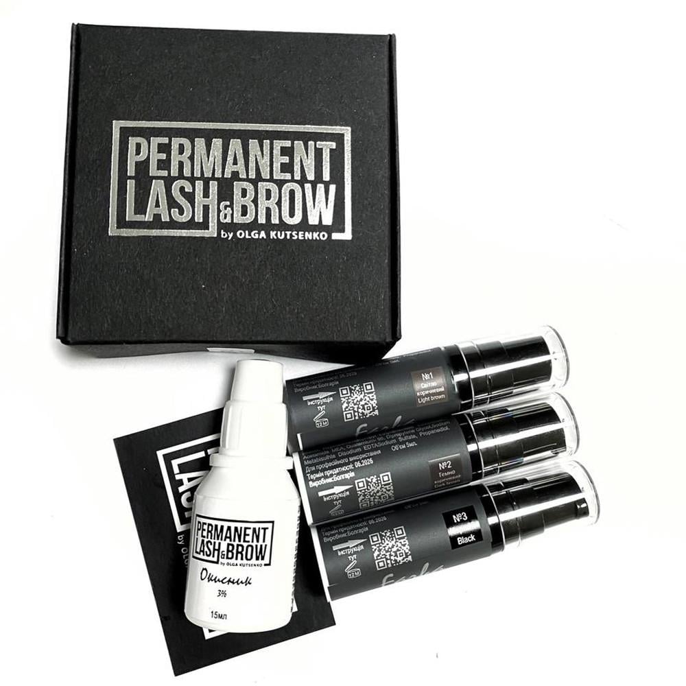 Набор красок Mini Farba Permanent lash&brow (011196)