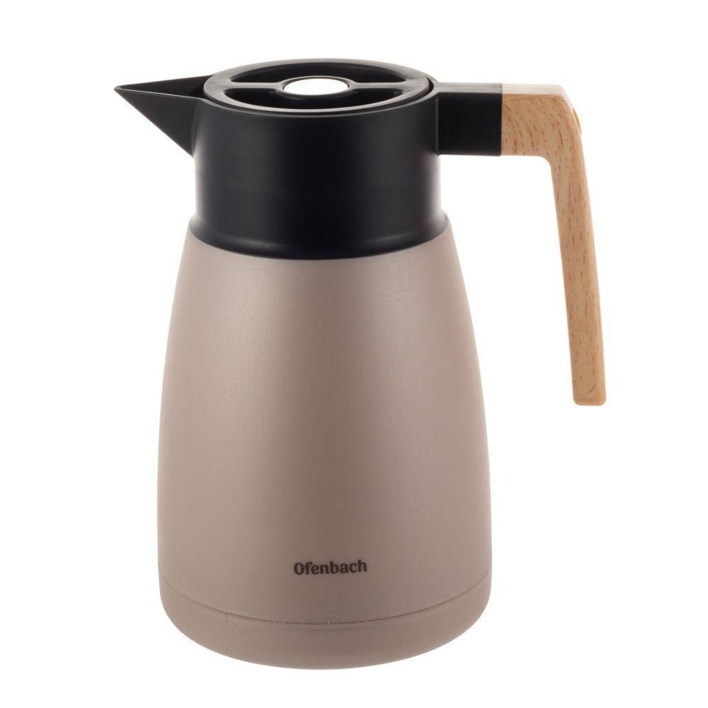 Термос Ofenbach OF-101326 1 л Бежевый (115366)