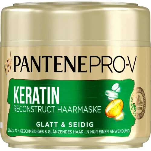 Маска для волос Pantene Pro-V Keratin Reconstruct Glatt & Seidig 300 мл (2395578814)