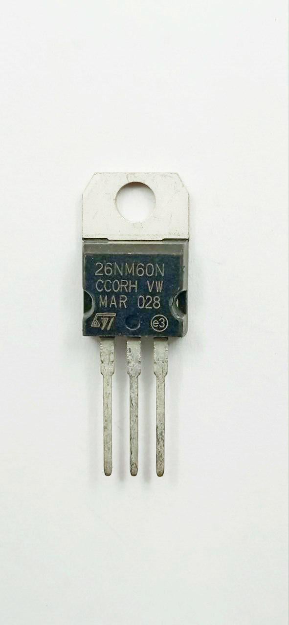 Транзистор STP26NM60N n-channel 600V 26A 0,29Om TO-220 (11598)