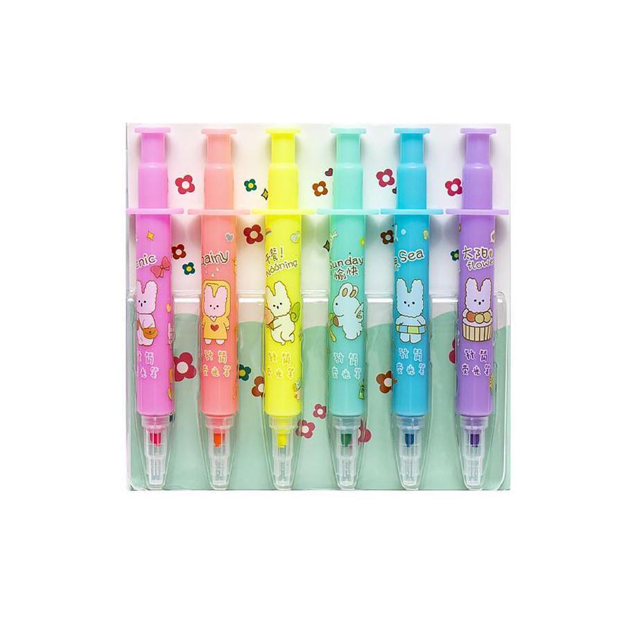 Набір фломастерів Шприц H721-6 6 кольорів (RLT33313)