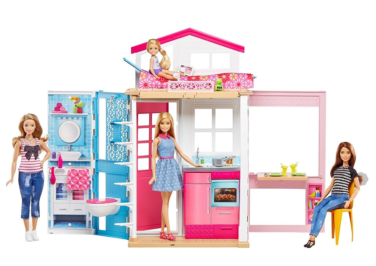 Лялька з будиночком Barbie 2-Story House (BR0110) - фото 1