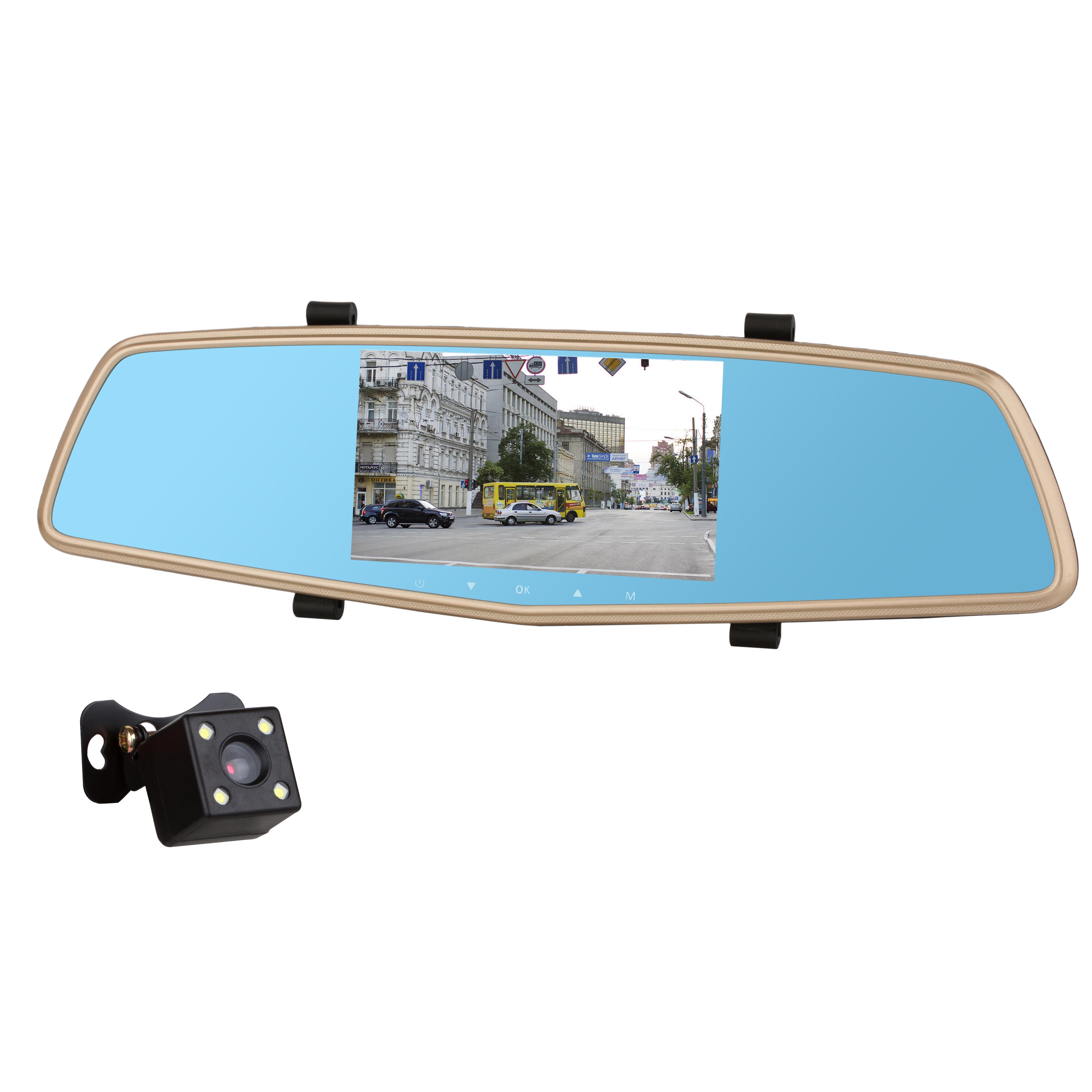 Видеорегистратор Discovery LEX444 MRR 5.0 Full HD TWO CAM Gold (LEX444TCgld) - фото 2 Видеорегистратор Discovery LEX444 MRR 5.0 Full HD TWO CAM Gold (LEX444TCgld) - фото 2