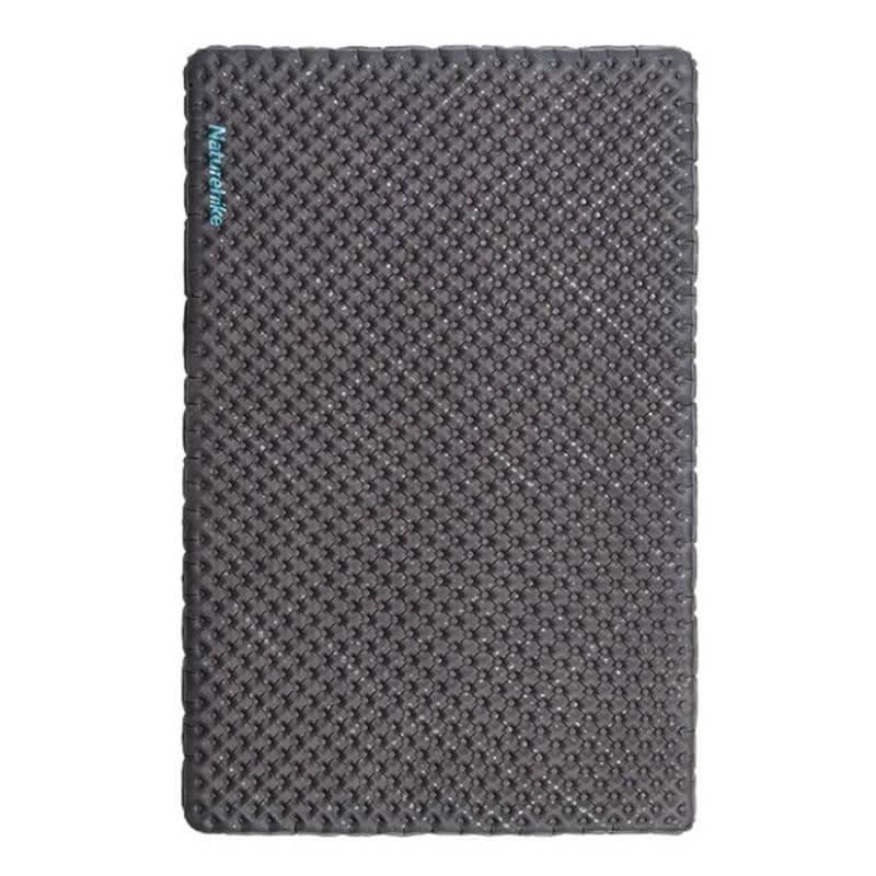 Самонадувной коврик двойной Naturehike CNH22DZ018 196 см Черный (6975641888772)