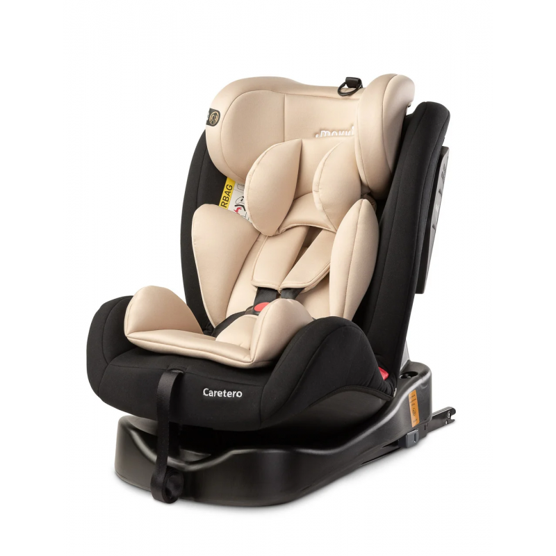 Автокрісло Caretero Mokki група 0+/1/2/3 0-36 кг із системою Isofix Бежевий/Чорний