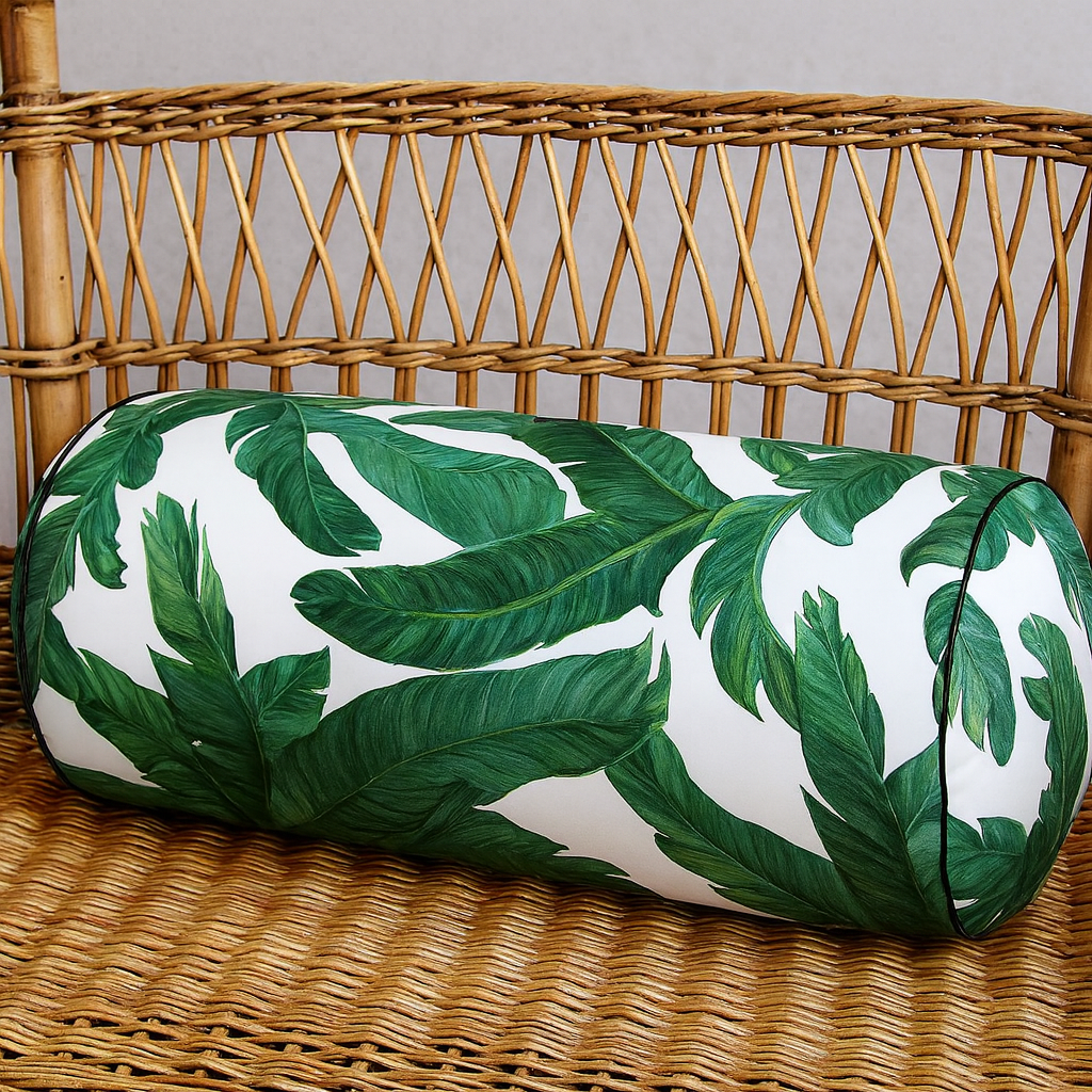 Подушка-валик Presentville Тропические листья (PV FLORA008)