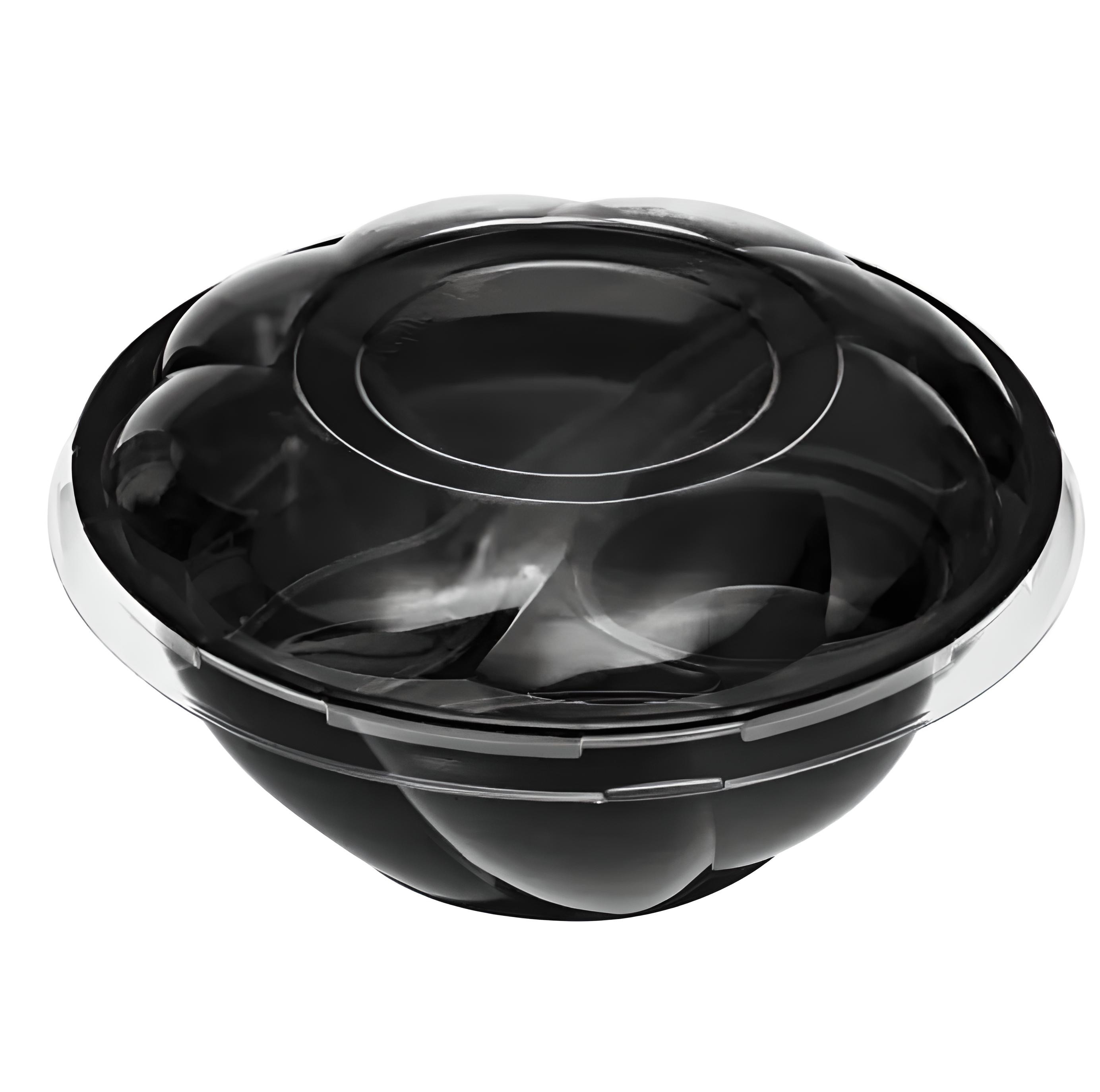 Салатница без крышки 1200 мл 850BL 50 шт. Черный