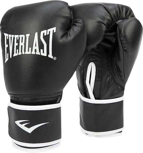 Боксерские перчатки Everlast CORE 2 GL Уни L/XL Черный (870251-70 L/XL) - фото 1