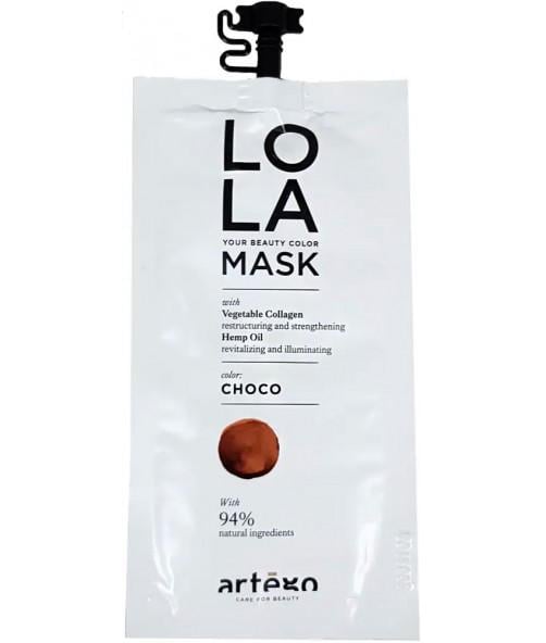 Відтінкова маска Artego LOLA Your Beauty Color Mask 20 мл Choco (0165214) - фото 1