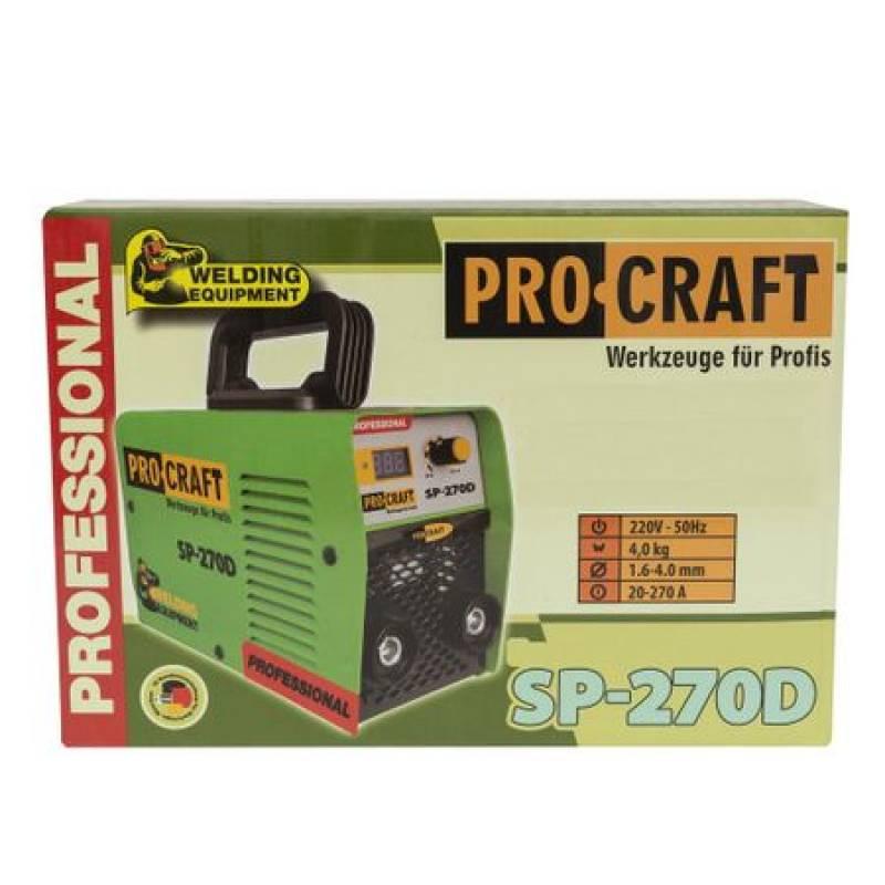 Аппарат сварочный Procraft SP270D инверторный Procraft SP270D - фото 2