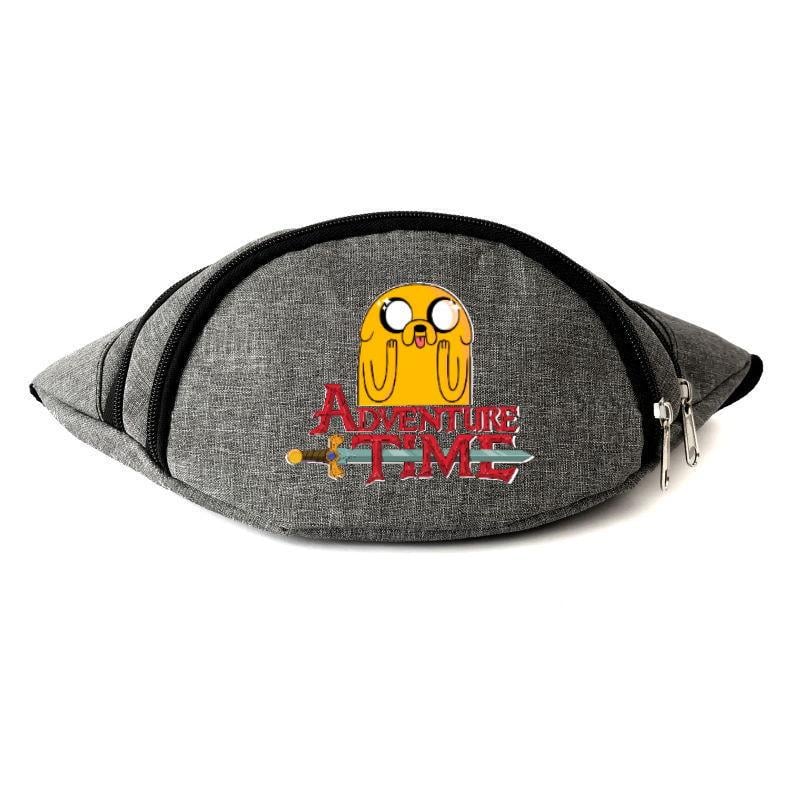 Поясная сумка-бананка Cappuchino toys Adventure Times AT-08 Серый (1404954820)